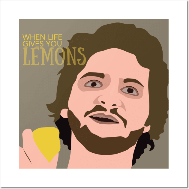 When Life Gives you Lemons Wall Art by Annabalynne